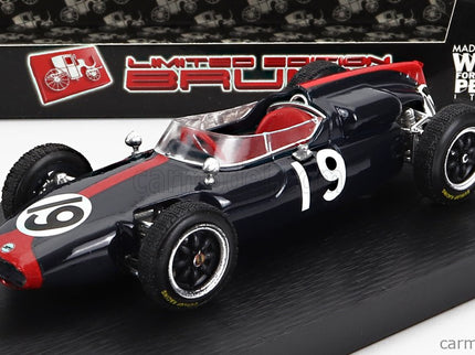 Cooper F1 T53 GP Germania 1961 N°19 R.Salvadori 1:43 Brumm modrá