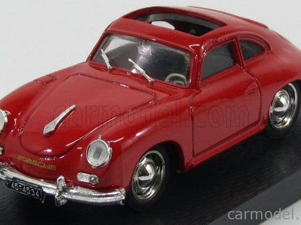 Porsche 356 Coupe 1952 Open - Tetto Aperto 1:43 Brumm červená