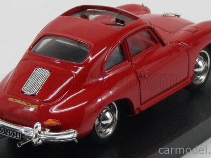 Porsche 356 Coupe 1952 Open - Tetto Aperto 1:43 Brumm červená