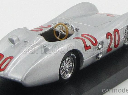 Mercedes Benz F1 W196C N°20 GP Francia 1954 K.Kling 1:43 Brumm strieborná