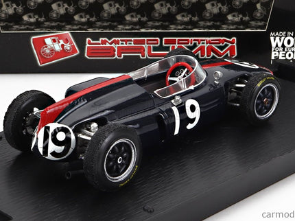 Cooper F1 T53 GP Germania 1961 N°19 R.Salvadori 1:43 Brumm modrá