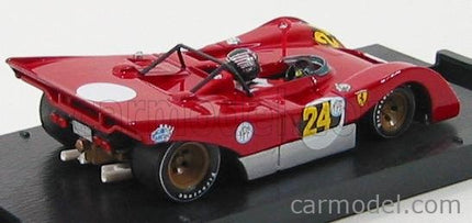Ferrari 312 PB N°24 1000km Buenos Aires 1971 Ignazio Giunti 1:43 Brumm červená