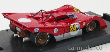 Ferrari 312 PB N°24 1000km Buenos Aires 1971 Ignazio Giunti 1:43 Brumm červená