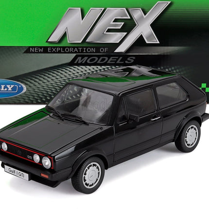Volkswagen Golf I Gti Pirelli 2-DOOR 1983 1:18 Welly čierna