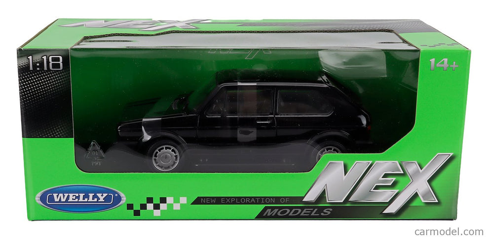 Volkswagen Golf I Gti Pirelli 2-DOOR 1983 1:18 Welly čierna