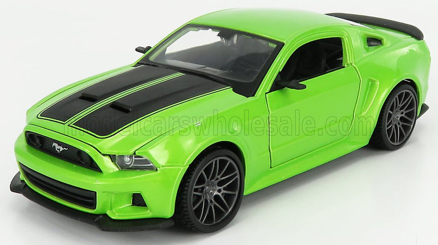 FORD USA | MUSTANG COUPE STREET RACER 2014 | GREEN MET BLACK