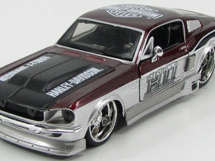 FORD USA | MUSTANG GT CUSTOM HARLEY-DAVIDSON 1967 | BORDEAUX MET SILVER