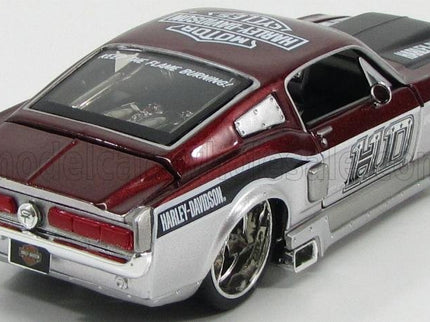 FORD USA | MUSTANG GT CUSTOM HARLEY-DAVIDSON 1967 | BORDEAUX MET SILVER