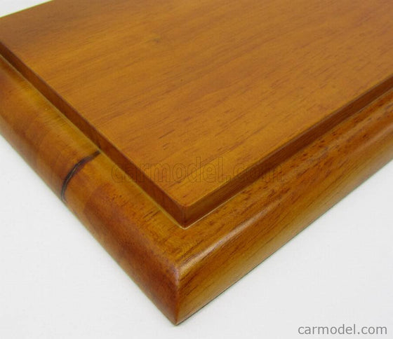 Vetrina Display Box For Car 1/18 - Base Legno - Wood Lungh.Cm 29.0 X Largh.Cm 13.0 X Alt.Cm 12.8 (altezza Interna Cm 10.0) 1:18 CMC Plexiglass Display - Wood