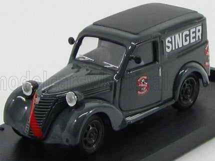 FIAT | 500C FURGONE VAN VEICOLO COMMERCIALE PUBLICITAIRE SINGER AGENZIA CATANZARO 1950 | GREY