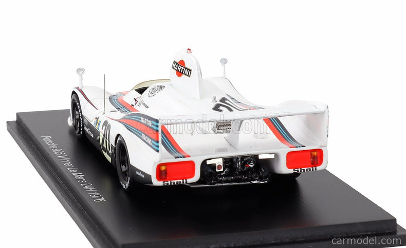 Porsche 936 2.1L Turbo Team Martini Racing Porsche System N°20 Víťaz 24h Le Mans 1976 Jacky Ickx - Gijs Van Lennep 1:43 Spark Model biela červená