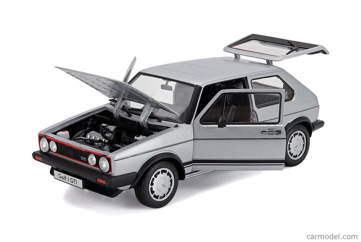 Volkswagen Golf I Gti Pirelli 2-DOOR 1983 1:18 Welly strieborná