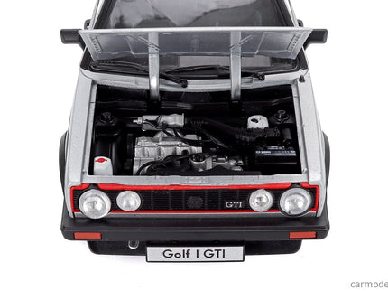 Volkswagen Golf I Gti Pirelli 2-DOOR 1983 1:18 Welly strieborná