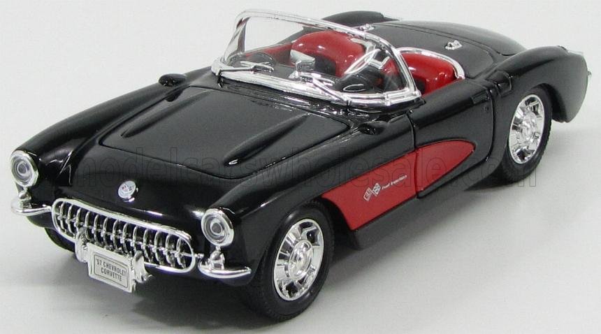 CHEVROLET | CORVETTE SPIDER 1957 | BLACK RED