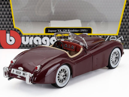 JAGUAR | XK120 CABRIOLET 1951 | BORDEAUX