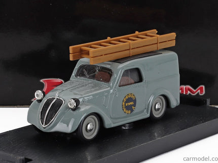 Fiat 500B Van Stipel 1949 1:43 Brumm sivá