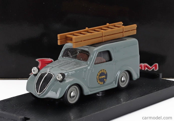 Fiat 500B Van Stipel 1949 1:43 Brumm sivá