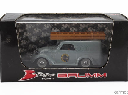 Fiat 500B Van Stipel 1949 1:43 Brumm sivá