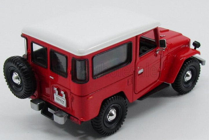 TOYOTA | FJ40 LAND CRUISER HARD-TOP CLOSED 1980 | RED WHITE