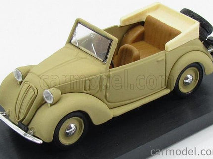 Fiat 508C 1100 Cabriolet Coloniale 1937-39 1:43 Brumm Sand