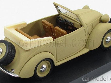 Fiat 508C 1100 Cabriolet Coloniale 1937-39 1:43 Brumm Sand