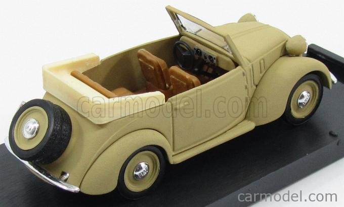 Fiat 508C 1100 Cabriolet Coloniale 1937-39 1:43 Brumm Sand