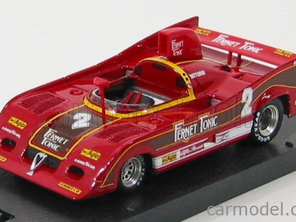 ALFA ROMEO 33 SC 12 500 KM Monza 1977 N°2 Brambilla 1:43 Brumm červená
