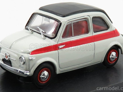Fiat 500 Nuova Sport Chiusa 1957 1:43 Brumm sivá