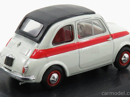 Fiat 500 Nuova Sport Chiusa 1957 1:43 Brumm sivá