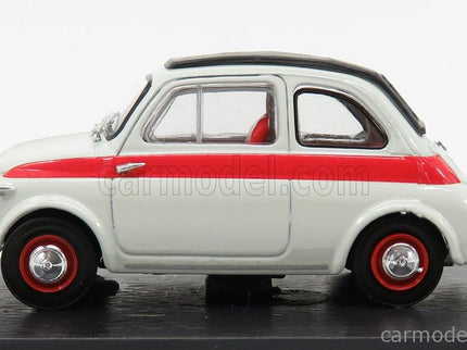 Fiat 500 Nuova Sport Chiusa 1957 1:43 Brumm sivá