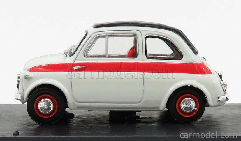 Fiat 500 Nuova Sport Chiusa 1957 1:43 Brumm sivá