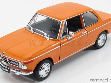 BMW 2002Ti 2-DOORS 1966 1:24 Welly oranžová
