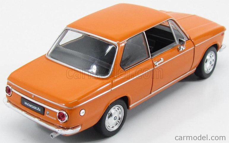 BMW 2002Ti 2-DOORS 1966 1:24 Welly oranžová