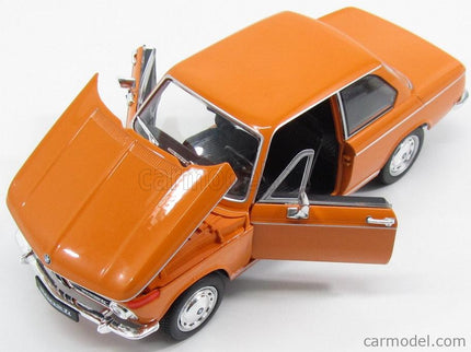 BMW 2002Ti 2-DOORS 1966 1:24 Welly oranžová