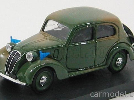 Fiat 508C 1100 Berlina Forze Armate 1937-39 1:43 Brumm vojenská zelená