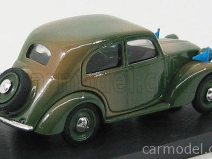 Fiat 508C 1100 Berlina Forze Armate 1937-39 1:43 Brumm vojenská zelená