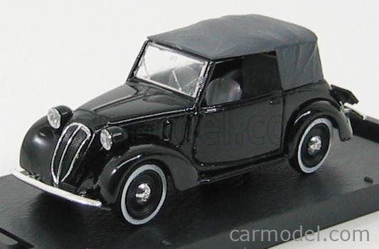 Fiat 508C 1100 Cabriolet 1937 Closed 1:43 Brumm čierna