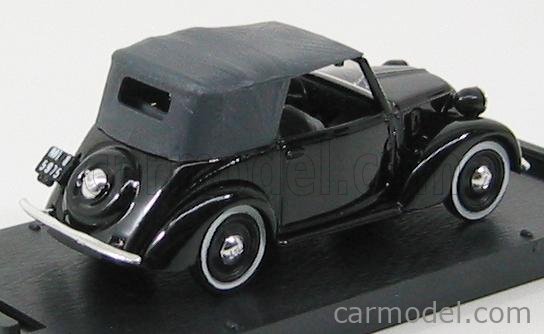 Fiat 508C 1100 Cabriolet 1937 Closed 1:43 Brumm čierna