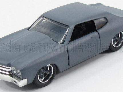 CHEVROLET | DOM'S CHEVELLE 454SS 1970 - FAST & FURIOUS  IV (2009) - SOLO PARTI ORIGINALI - ORIGINAL PARTS | PRIMER MATT GREY