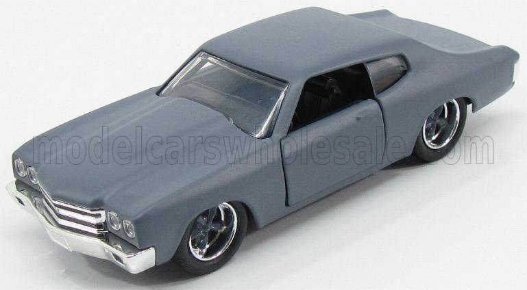 CHEVROLET | DOM'S CHEVELLE 454SS 1970 - FAST & FURIOUS  IV (2009) - SOLO PARTI ORIGINALI - ORIGINAL PARTS | PRIMER MATT GREY