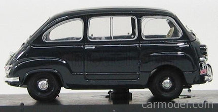 Fiat 600 Multipla Carabinieri Police 1956 1:43 Brumm modrá