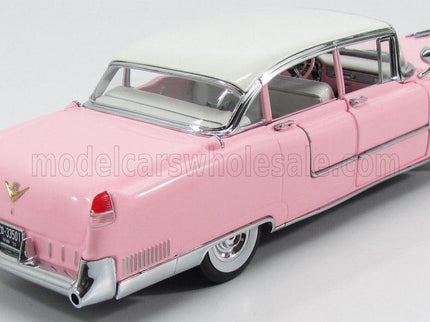CADILLAC | FLEETWOOD SERIES 60 1955 - PERSONAL CAR ELVIS PRESLEY | PINK WHITE