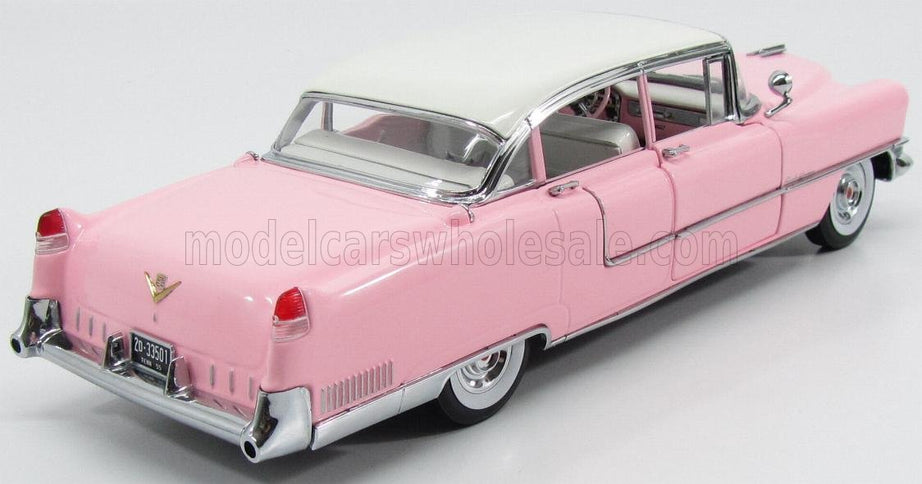 CADILLAC | FLEETWOOD SERIES 60 1955 - PERSONAL CAR ELVIS PRESLEY | PINK WHITE