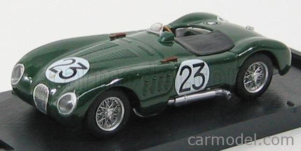 Jaguar C Type Le Mans 1951 Johnson-Biondetti 1:43 Brumm British Racing zelená