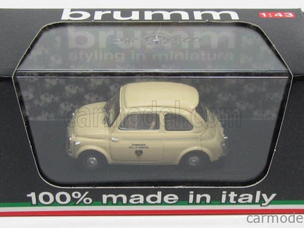 Steyr-Puch 500D Poste Austriache 1959 1:43 Brumm krémová