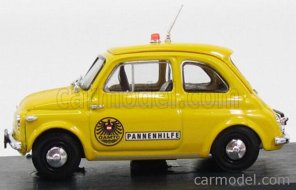 Steyr-Puch 500D Oamtc Automobil Club Austria 1959 1:43 Brumm žltá