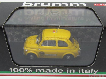 Steyr-Puch 500D Oamtc Automobil Club Austria 1959 1:43 Brumm žltá