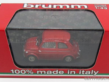 Steyr-Puch 500D 1959 1:43 Brumm červená Corallo - červená