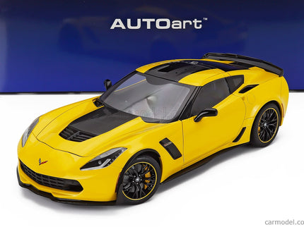 Chevrolet Corvette Z06 C7R Coupe 2015 1:18 AUTOart žltá