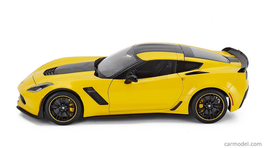 Chevrolet Corvette Z06 C7R Coupe 2015 1:18 AUTOart žltá